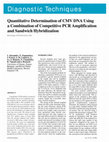 Research paper thumbnail of Quantitative Determination of CMV DNA Using a Combination of Competitive PCR Amplification and Sandwich Hybridization