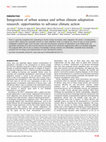 Research paper thumbnail of Integration of urban science and urban climate adaptation research: opportunities to advance climate action