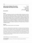 Research paper thumbnail of Afterwards: Habitat III and the Sustainable Development Goals