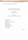 Research paper thumbnail of What Number Translation Studies Can Teach us About the Lexico-Semantic Organisation in Bilinguals