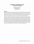 Research paper thumbnail of The Genesis of Palestinian Issue -The Quranic Analysis