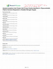 Research paper thumbnail of Genome-wide study and expression analysis of Nodule-inception-like protein (NLP) gene family in Physcomitrella patens reveal its role in nitrogen response