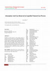 Research paper thumbnail of Absorption Acid Gas Removal in Liquefied Natural Gas Process