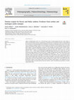 Research paper thumbnail of Distinct origins for Rovno and Baltic ambers: Evidence from carbon and hydrogen stable isotopes