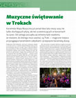 Research paper thumbnail of Muzyczne świętowanie w Trokach