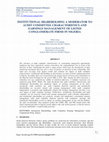 Research paper thumbnail of Institutional Shareholding a Moderator to Audit Committee Characteristics and Earnings Management of Listed Conglomerate Firms in Nigeria