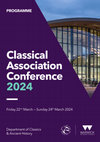 Research paper thumbnail of Classical Association Conference, The University of Warwick, 22-24 March 2024