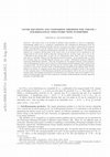 Research paper thumbnail of Jacobi equations and Comparison Theorems for corank 1 sub-Riemannian structures with symmetries