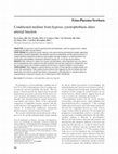 Research paper thumbnail of Conditioned medium from hypoxic cytotrophoblasts alters arterial function