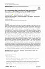 Research paper thumbnail of Do Psychological Needs Play a Role in Times of Uncertainty? Associations with Well-Being During the COVID-19 Crisis