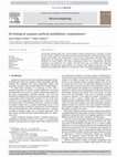 Research paper thumbnail of Do biological synapses perform probabilistic computations?