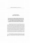 Research paper thumbnail of Bulgarians and Greeks between Federalism and Nationalism in the First Decade of the XXth century. The Alternative Visions within the Bulgarian and Greek National Movements. Dimo Hadjidimov and Ion Dragoumis in Comparison - Etudes Balkaniques, 2010/1-2, 81-103.