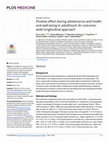 Research paper thumbnail of Positive affect during adolescence and health and well being in adulthood: An outcome wide longitudinal approach