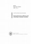 Research paper thumbnail of Bank performance, efficiency and ownership in transition countries