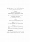 Research paper thumbnail of Periodic solutions of some autonomous Liénard equations with relativistic acceleration