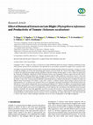 Research paper thumbnail of Effect of Botanical Extracts on Late Blight (Phytopthora infestans) and Productivity of Tomato (Solanum esculentum)