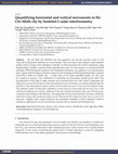 Research paper thumbnail of Quantifying Horizontal and Vertical Movements in Ho Chi Minh City by Sentinel-1 Radar Interferometry