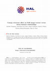 Research paper thumbnail of Canopy structure effect on SAR image texture versus forest biomass relationships