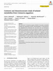 Research paper thumbnail of Cytotoxic and chemotaxonomic study of isolated metabolites from Centaurea aegyptiaca