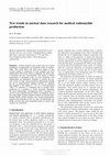 Research paper thumbnail of New trends in nuclear data research for medical radionuclide production