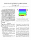 Research paper thumbnail of Test of Thick CZT Detectors with and Without Steering Grids