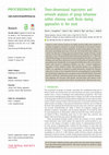 Research paper thumbnail of Three-dimensional trajectories and network analyses of group behaviour within chimney swift flocks during approaches to the roost