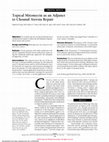 Research paper thumbnail of Topical Mitomycin as an Adjunct to Choanal Atresia Repair