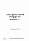 Research paper thumbnail of Citizen perceptions of energy justice