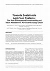 Research paper thumbnail of Towards Sustainable Agri-Food Systems