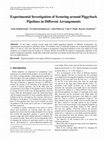 Research paper thumbnail of Experimental Investigation of Scouring around Piggyback Pipelines in Different Arrangements