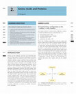 Research paper thumbnail of Amino Acids and Proteins