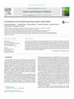 Research paper thumbnail of Groundwater level monitoring using a plastic optical fiber