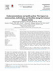 Research paper thumbnail of Undocumentedness and public policy: The impact on communities, individuals, and families along the Arizona/Sonora border