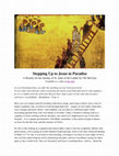 Research paper thumbnail of "Stepping Up to Jesus in Paradise," by VK McCarty