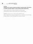 Research paper thumbnail of Erratum: Relation of C-reactive protein and other cardiovascular risk factors to penile vascular disease in men with erectile dysfunction