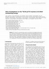 Research paper thumbnail of New investigations on the 32S(3He,d)33Cl reaction at 9.6 MeV bombarding energy