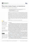 Research paper thumbnail of Nature's Role in Outdoor Therapies: An Umbrella Review