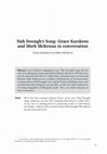 Research paper thumbnail of Nah Doongh’s Song: Grace Karskens and Mark McKenna in conversation