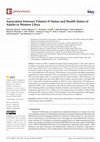 Research paper thumbnail of Association between Vitamin D Status and Health Status of Adults in Western Libya