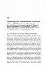 Research paper thumbnail of Detecting virus contamination in seafood