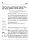 Research paper thumbnail of Enhancement of the In Vitro Antitumor Effects of Berberine Chloride When Encapsulated within Small Extracellular Vesicles