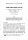 Research paper thumbnail of Theorem Proving for Non-normal Modal Logics