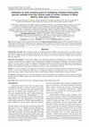 Research paper thumbnail of Detection of invA virulence gene of multidrug-resistant Salmonella species isolated from the cloacal swab of broiler chickens in Blitar district, East Java, Indonesia