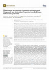 Research paper thumbnail of Optimization of Extraction Parameters of Anthocyanin Compounds and Antioxidant Properties from Red Grape (Băbească neagră) Peels