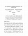 Research paper thumbnail of Data compression on the sphere using multiscale radial basis function approximation