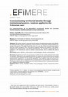 Research paper thumbnail of Gómez-Aguilella, M. J. y Ramon, R. (2024) Communicating territorial identity through institutional posters. Analysis applied to the Valencian case. EFÍMERE, 1, 143-157.