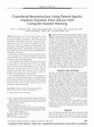 Research paper thumbnail of Craniofacial Reconstruction Using Patient-Specific Implants Polyether Ether Ketone With Computer-Assisted Planning