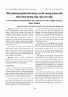 Research paper thumbnail of Một phương pháp mới nâng cao độ tương phản ảnh màu theo hướng tiếp cận trực tiếp