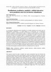 Research paper thumbnail of Rendimiento académico, equidad y calidad educativa: tarea pendiente entre los territorios colombianos