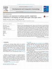 Research paper thumbnail of Sequences and expression of pathway-specific complement components in developing red-tailed phascogale (Phascogale calura)